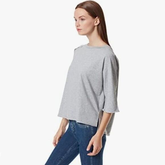 Frayed Jeans Marleigh Hi-Low Sweatshirt – Women’s XS – Gray – NWT - Picture 10 of 10